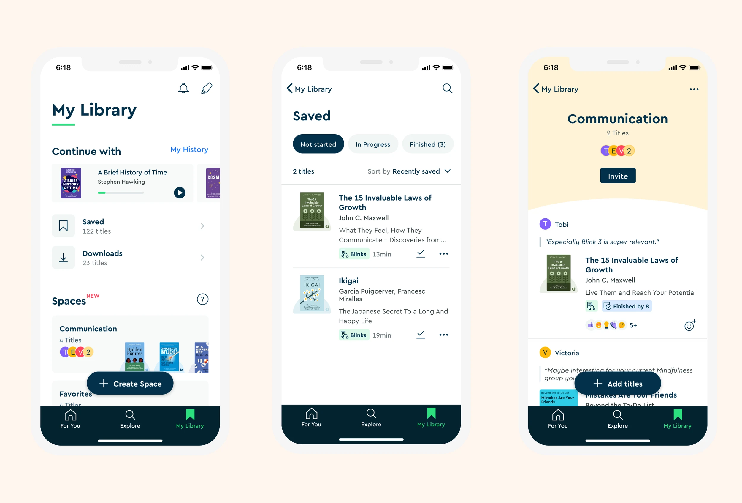 Information architecture for the consolidated Library