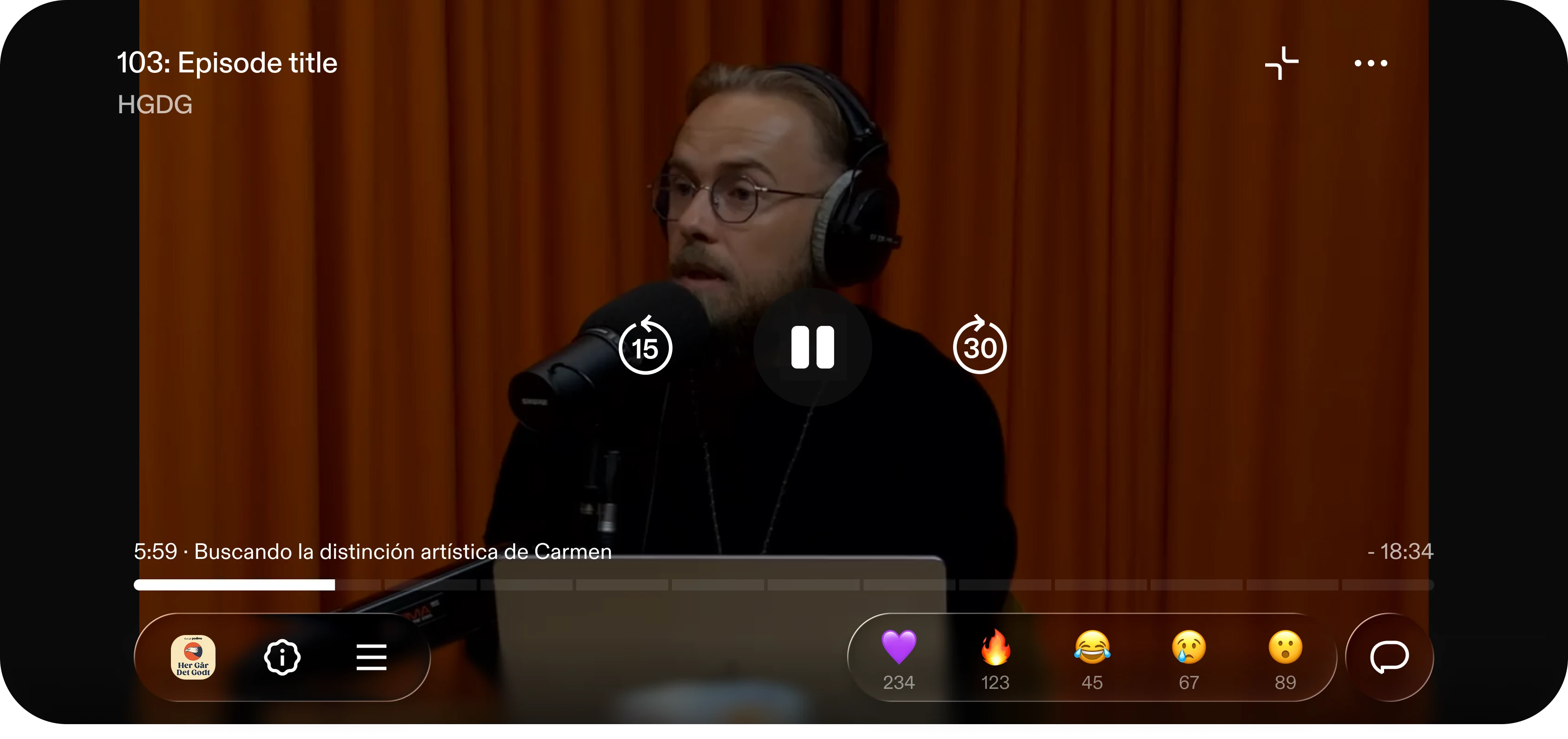 Redesigned landscape playback